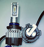 Світлодіодні LED-лампи головного світла 9005 (HB3) KT CSP 8000 Lm 70Watt + інтелектуальний контроль температур, фото 4