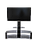 Скляна Тумба під ТВ з кронштейном Престиж EVR Decor Bl (1250х400х1250), фото 2