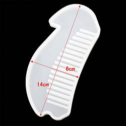 Силіконовий молд у формі гребінця №3