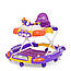 Функціональні дитячі ходунки M 4021-3 музичні фіолетові, фото 2