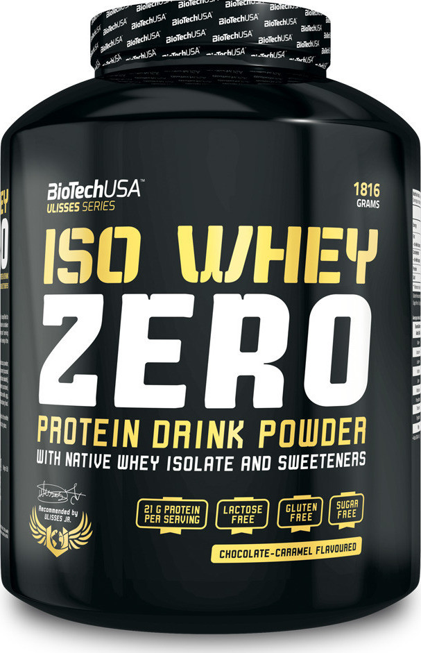 Протеїни Ulisses IsoWhey Zero (1816 г) BioTech USA