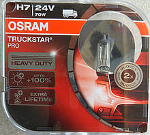 Лампа галогенова OSRAM TRUCKSTAR pro H7 +100% 24v 70w