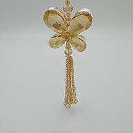 Підвіска зі скла на дзеркало заднього огляду Метелик