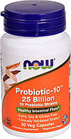 Probiotic-10 25 Billion NOW, 30 капсул