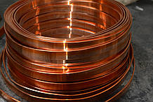 Шина мідна м'яка в бухті