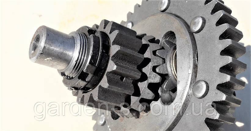 Вал диференціала мототрактора Тип 2 (дрібна різь зі шліцом) | 097-074-28-84, фото 2