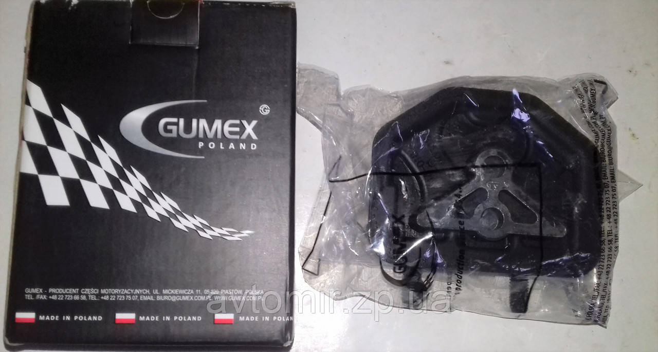 Подушка двигуна передня права Lanos,Ланос,Lanos,Sens GUMEX