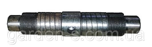 Вал диференціала мототрактора Тип 2 (дрібна різь зі шліцом) | 097-074-28-84, фото 3