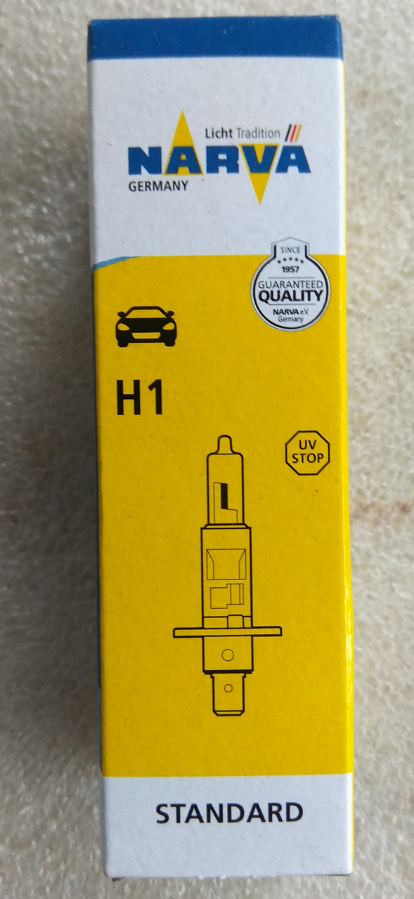 Лампа галогенова Narva H1 12v 55w