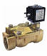 Електромагнітні клапани 1", А, 21W4ZE250 ODE Італія, нормально відкритий електроклапан для води, повітря., фото 2