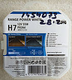 Лампа галогенова Narva Range Power White H7 12v 55w, фото 3