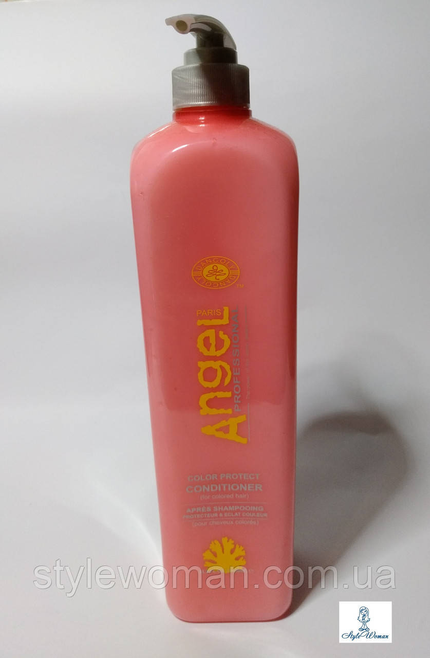 Кондиціонер Ангел для фарбованого волосся Color Protect Conditioner Angel Professional for colored hair 1000ml