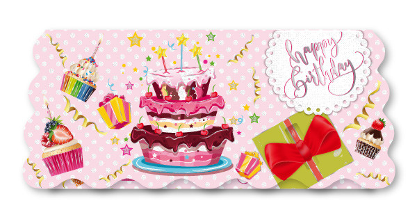 Конверт для грошей "Happy Birthday!"