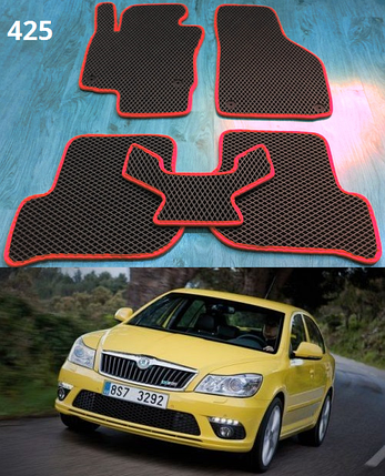 Килимки ЕВА в салон Skoda Octavia A5 '04-13, фото 2