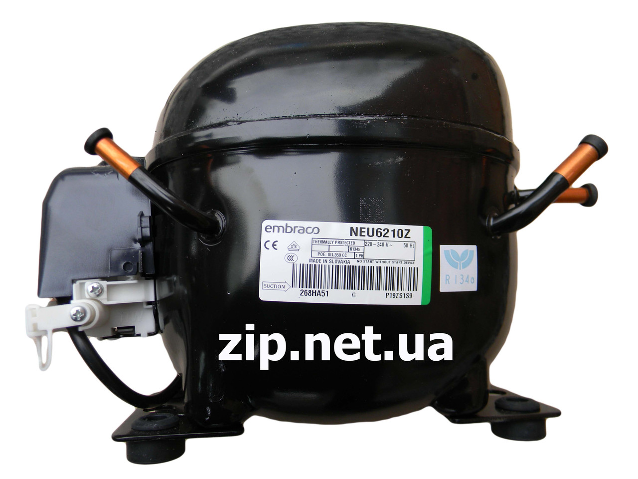 Компресор NEK 6210 Z, R-134а, W 401, (220v), (12.12 куб.), embraco aspera, для холодильника