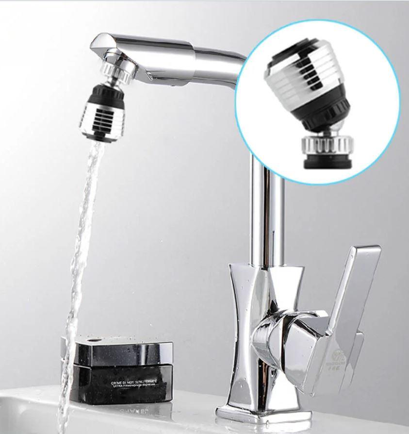 [ОПТ] Насадка аератор на кран для економії води повертається на 360° Water Saver