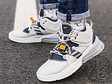 Чоловічі кросівки Nike Air Force 270 Wolf Grey AH6772-002, фото 4