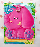 Пакет подарунковий ГІГАНТ ВЕРТИКАЛЬНИЙ 32х42х12см