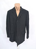 Пальто фірмове Dressman, чорне, Разм 50S (L), Відл схід
