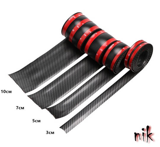 Карбоновая лента для авто в рулоне 3см 5см 7см 10см. Тюнинг, Стайлинг ...