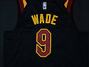 Чорна чоловіча майка Nike Wade №9 (Уейд) Cleveland Cavaliers, фото 5