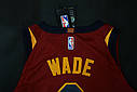 Вишивка червона чоловіча майка Nike Wade No9 (Вед) Cleveland Cavaliers, фото 7