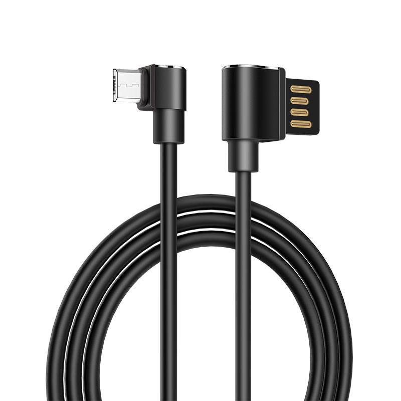 Кабель для зарядки Micro USB Hoco Long Roam U37 120см |2.4 A| Чорний
