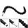 Гнучкий подовжувач із бітами для викрутки, шурупокрута, дриля Snake Bit, фото 5