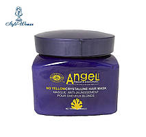Маска Angel для нейтралізації жовтого пігменту No Yellow Crystalline Mask антижовта 500ml