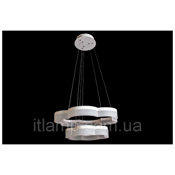 Світлодіодна люстра квітка Linisoln_ZHM-600-400белый, фото 1