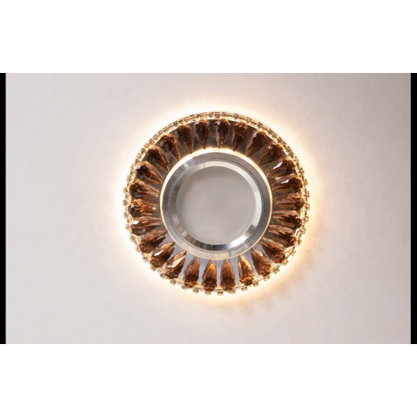 Точковий cвітильник врізний Linisoln 8281 Coffe, фото 1