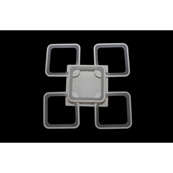 Люстри стельові світлодіодні Linisoln 5543/4+1 WH Dimmer, фото 1