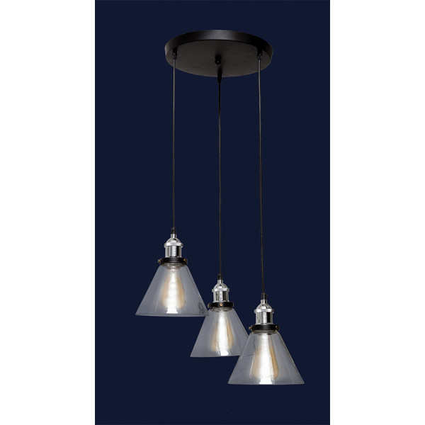 Люстри лофт Levistella 750MD41098F-3 CL (300)