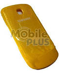 Samsung S3850 Кришка акумуляторної батареї (Battery cover), Yellow, original (PN:GH98-19268A)