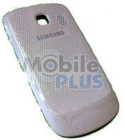 Samsung S3850 Крышка аккумуляторной батареи (Battery cover), White, original (PN:GH98-19268C)