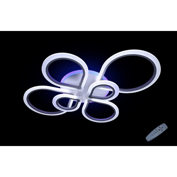 Люстри пріпотолочние 1835/6 WH LED DIMMER, фото 1