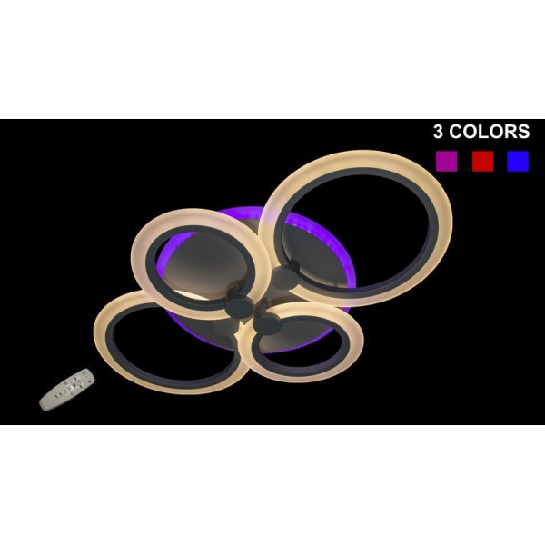 Люстра світлодіодна з пультом Linisoln 1888-4 Color LED