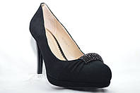 Туфлі замшеві Erisses. Великі розміри (40, 41, 42).