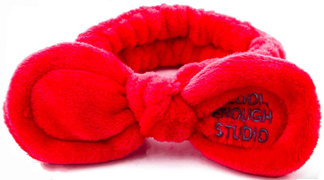 Пов'язка для волосся Cool Enough Studio на гумці червонаEStyle