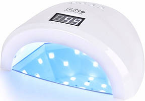 Лампа для манікюру Nail Lamp SUN 1S для покриття нігтів гель лаком, гелем 48W UV/LED WhiteEStyle