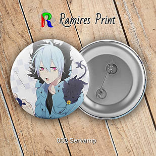 Значок 32 мм Servamp 002