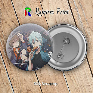 Значок 32 мм Servamp 004