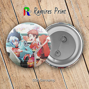 Значок 32 мм Servamp 005