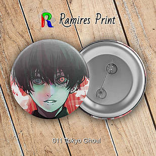 Значок 56 мм Аніме Tokyo Ghoul 011