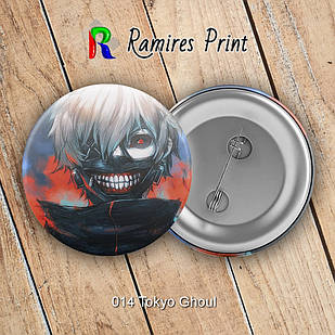 Значок 56 мм Аніме Tokyo Ghoul 014