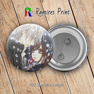 Значок 32 мм Аніме Vampire Knight 002