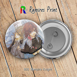 Значок 32 мм Аніме Vampire Knight 003