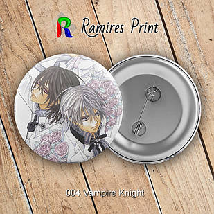 Значок 32 мм Аніме Vampire Knight 004