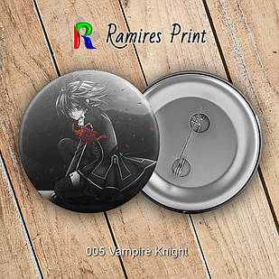 Значок 32 мм Аніме Vampire Knight 005