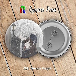 Значок 32 мм Аніме Vampire Knight 009